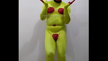 Zentai bee Slave roleplay