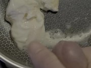CuriusKinkyCouple-Adding Some Flavor to My Morning Eggs by Cumming on Them Great to Eat