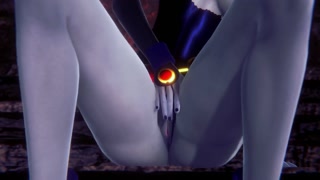 Raven fingering that pussy | Teen Titans 3D Porn