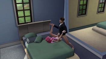 Sims 4: Belle Delphine Fucks Hot Stud