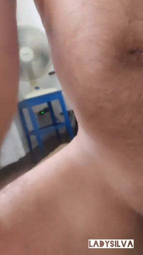 Ladysilva Masturbating Until She Cums Showing off Her Hot Ass