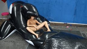 Christy Inflates Masturbates Deflates and Squirts with Huge Whale HD (1920x1080)