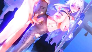 Skirk x Lumine Futa Sex - Genshin Impact