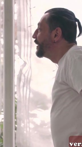 Must-see moment from "German small tits brunette teen seduced at sex massage"