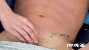 bence (18) - young twink pissing and jerking off
