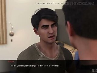 Summer Vacation - College Jock Peter Tries to Suck His First Cock