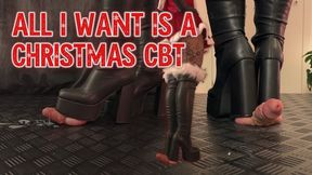 All I Want is a Christmas CBT in My KOI Thigh High Boots (Edited Version) - TamyStarly - Cock Balls Crush Trample, Shoejob, Bootjob, CBT, Ballbusting, Trampling, Stomping