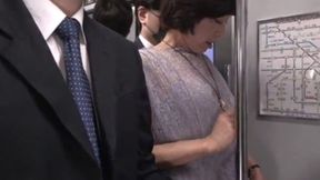 Mature Mother Miyako Hori's Train Temptation Story