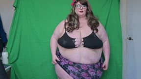 NSFW Fat Strip Into Bikini