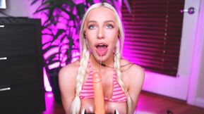 💦🎧 ASMR SUPER SLOPPY DEEPTHROAT BJ, OILED TITTYFUCK!🎧💦