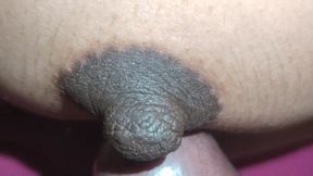 Suck my cock hard and cum in her ass quickly