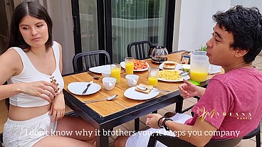 Mariana Martix is unfaithful to her best friend's boyfriend and they cheat on her with a threesome FULL VIDEO RED