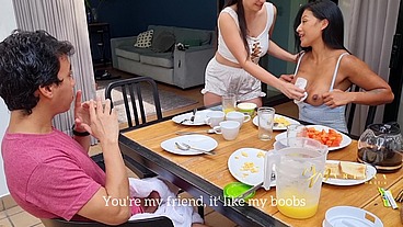 Mariana Martix is unfaithful to her best friend's boyfriend and they cheat on her with a threesome FULL VIDEO RED