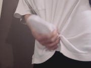 ♡勃起率No.1♡布越し手コキオナニー貫通射精！！！