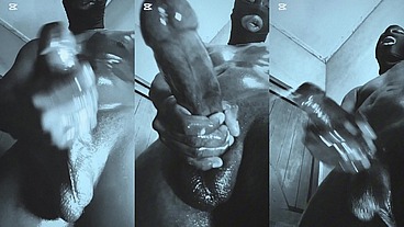 Full video Horny Fast bbc masturbation saga in Black and white