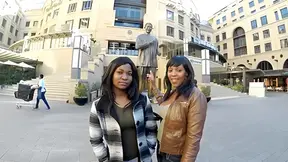 Horny African Ebony Sluts Fingering And Licking Black P