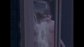 camel in the shower