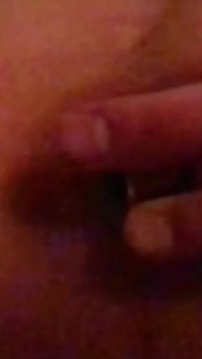 Glass Toy Fully Inside My Ass!