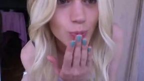 Lustful Blonde Shemale Hooker