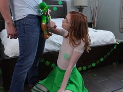 Stepsister fucks her lucky stepbrother