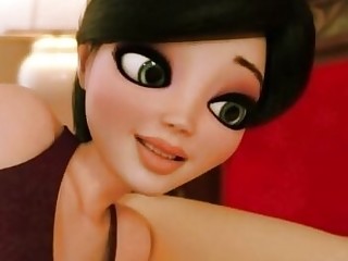 FUTANARI Family XXX Movie Night - 3D Sex Animation ENGDubbed