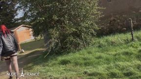 New Ginger Stepmom Eagerly Pleases with Tight Holes for Doubling Fun