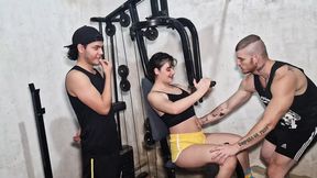 Me and My Stepbrother Went to the Gym Just to Fuck the Hot Instructor