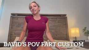 Facesitting and Fart Domination POV in Sweaty Workout Shorts