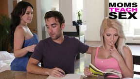 Awesome Jennifer White and Logan Pierce's petite scene