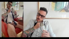 Asmr Roleplay as Your Grad College Professor! Includes Cumshot!