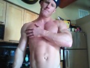 One on One Muscle Worship with Johnny V