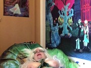 Nymeria Malfoy Draco Malfoy Cosplay, Feather Play, Wand Play and hard orgasm