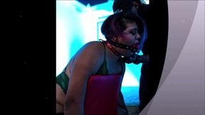 EXTREAM XXX BALLGAGGED BBC LOVER AND FUCKING LATINA ANAL SUBMISSIVE SLUT ORGASTICA BONDAGE