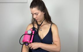 Manual Bp Arm with Audio in Dress