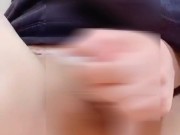 Crossdresser sissy jerkoff solo play