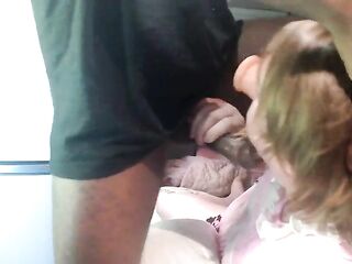 Faggot piggy loves being degraded by another truck driver BBC. I traveled an hour just to be a naive faggot for BBC
