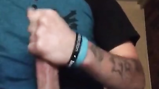 Edging my meaty weenie until I couldn’t wait any longer