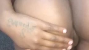 Showing my horny fat pussy and anal