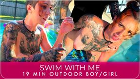 Swim with me? Poolside Fuck