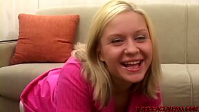 Aaralyn Barra Dives Into Porn With An Interracial Threeway