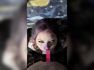 Lesbo Clown Deepthroats Her Girlfriends Thong - Blair Barks