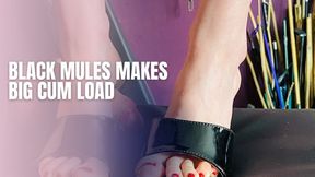 Black Mules makes big cum load