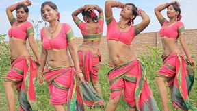 Scorching Hot Sis Sizzles in Silk as She Ditches Saree and Flings Wide for a Rampage