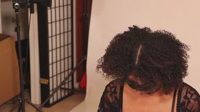 CUTE EBONY GIRL IN FIRST VIDEO: SEX MACHINE