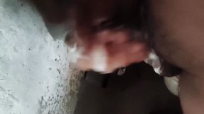 Man big cock man solo hand job