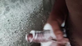 Man big cock man solo hand job