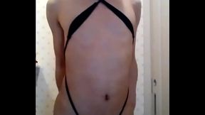 Tsukasa'_s Hot Striptease in the Bathroom