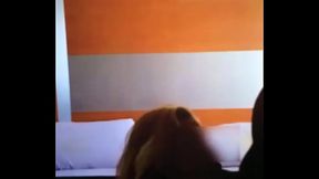 Alexxxa haciendo su primer casting  mamando