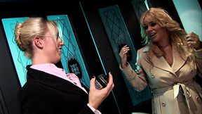 Alicia Rhodes and Sasha Rose are two hot blondes with only their careers on their minds