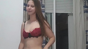 La rubia tragona y saltona culeando